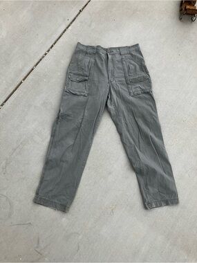 Olive Gray Cargo Pants